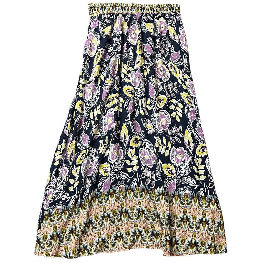 JohnPaulRichard Maxi Skirt sz M Boho Floral Fairycore Festival practical magic
